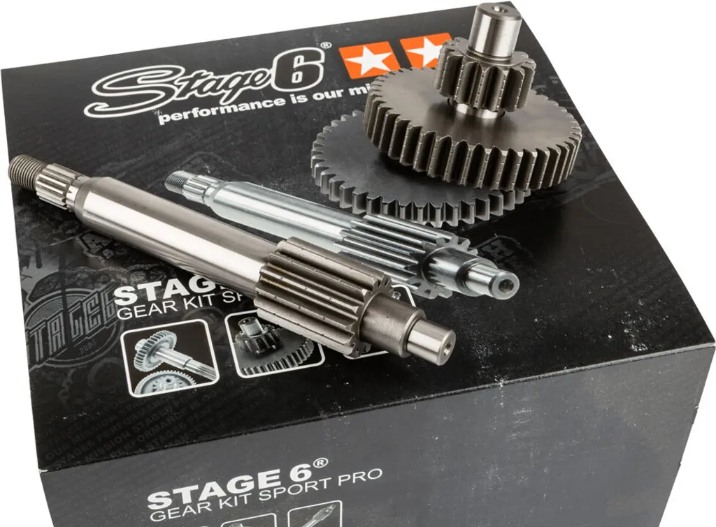 Transmission primaire pour allonger les rapports de MBK Nitro Booster
