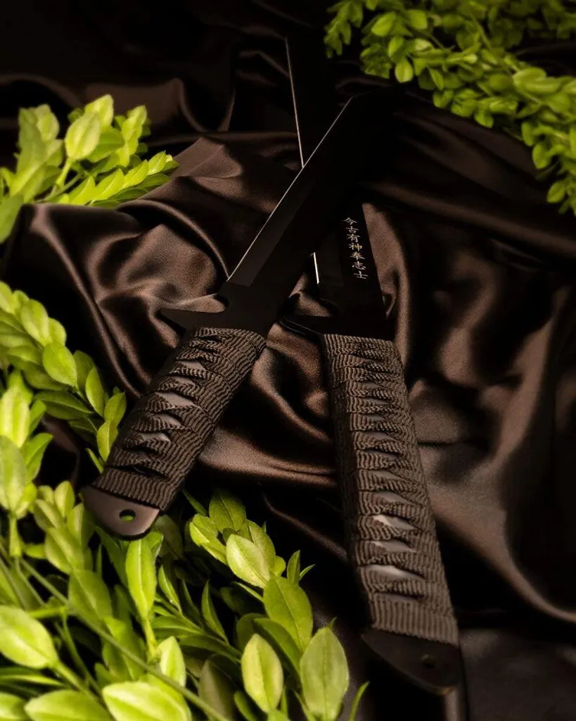 Accessoire décoration intérieure Ninja : ensemble 2 objets pour bureau