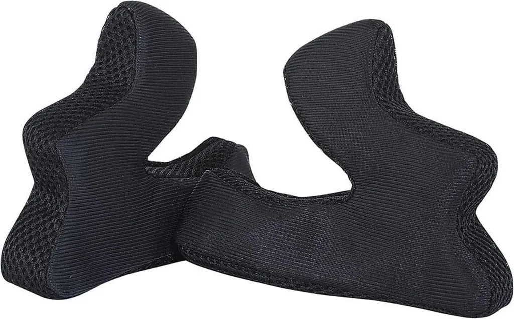 Troy Lee Designs D3 3D Cheekpads Noir XL - Mousses de Joues Casque VTT