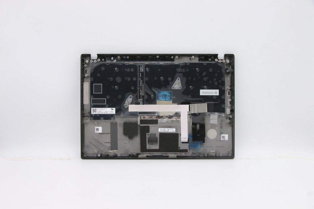 Lenovo TopCover black w/KBD BL English U.S., FPR (5M10Z41372)