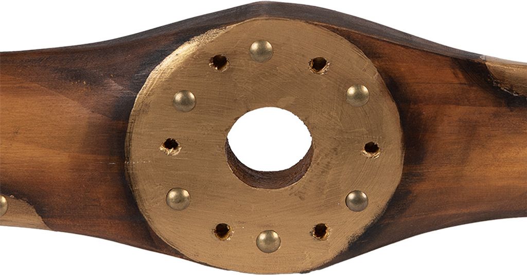 Dekorace Clayre & Eef 12x3x120 cm Hnědé dřevo Obrázek produktu 