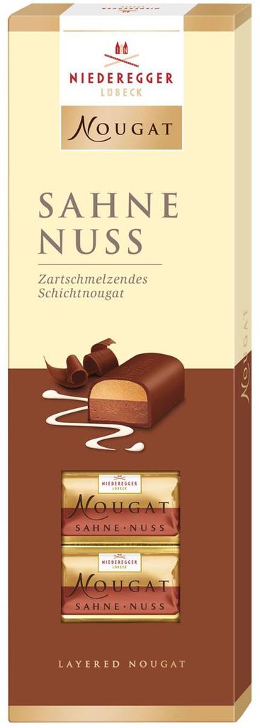 Niederegger Nougat Klassiker Sahne Nuss 100g Produktbild 