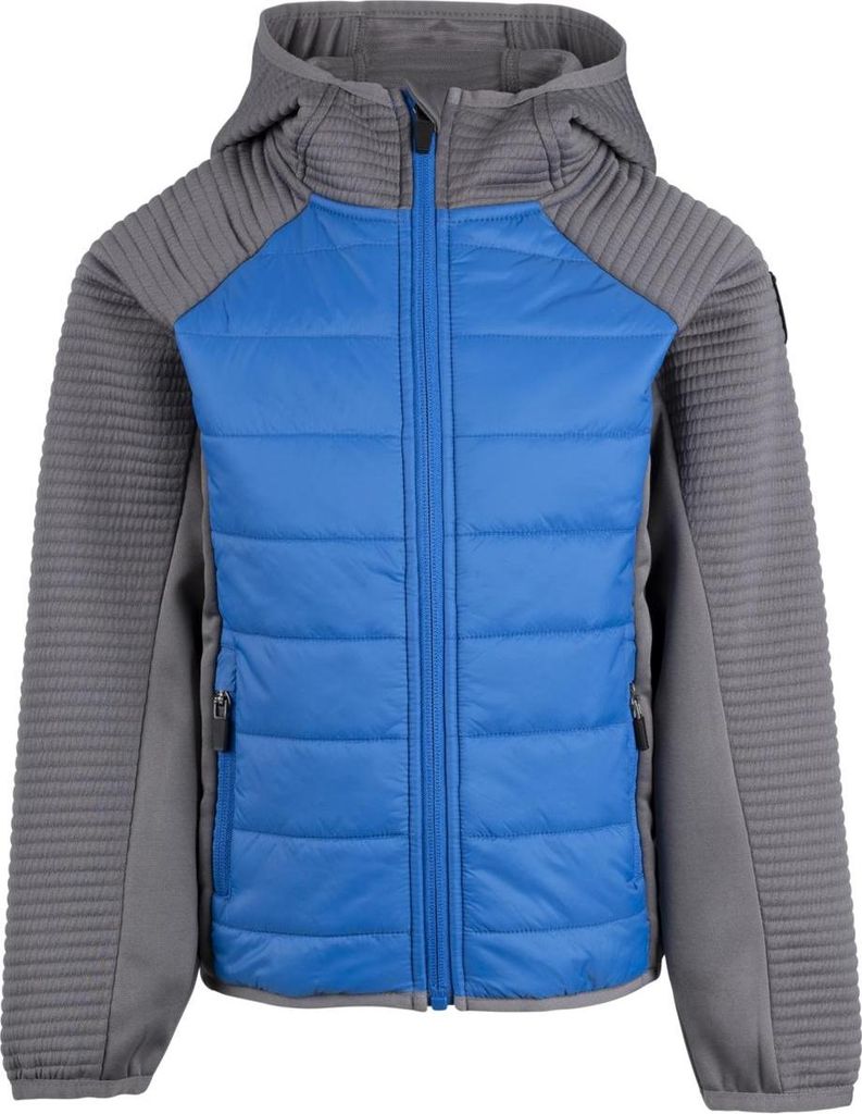 Trespass Roadie – Unisex-Hybrid-Top für Kinder, Blau, 3/4