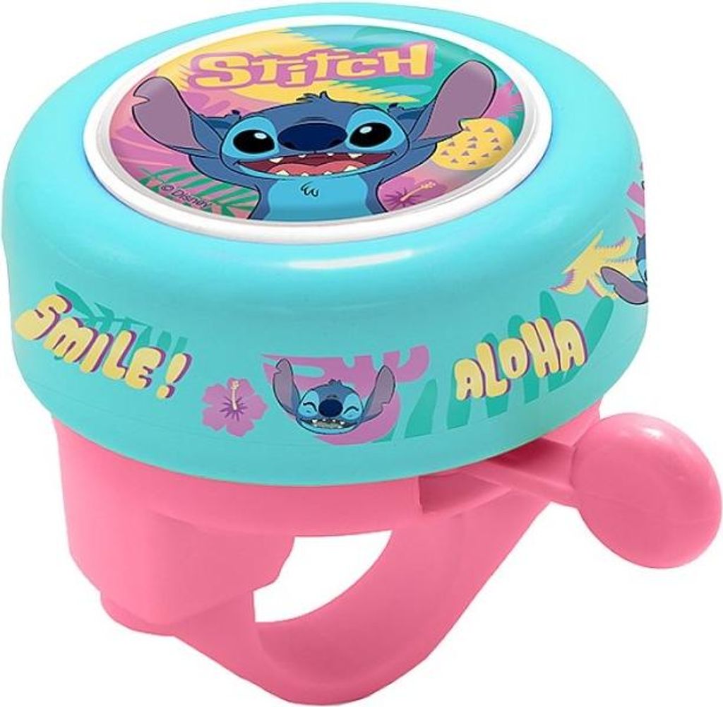 DZWONEK DO ROWERU DISNEY LILO STITCH turkusowy DZWONEK Zdjęcie produktu 