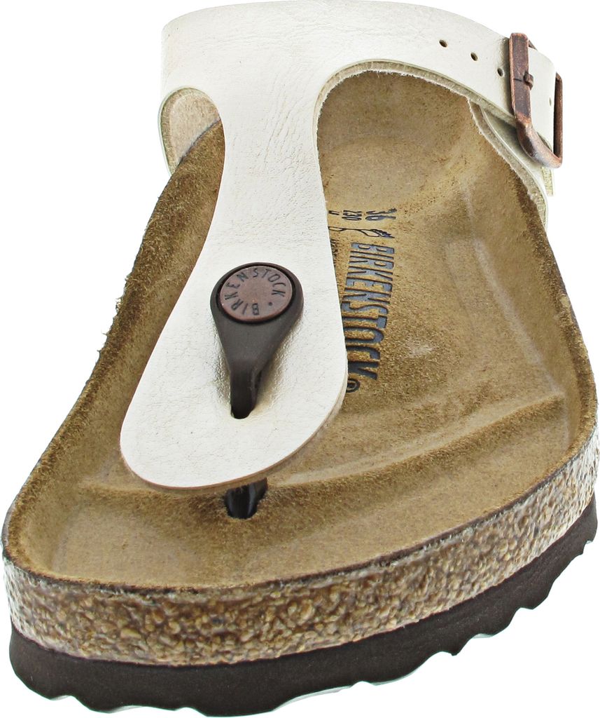 Birkenstock Zehentrenner Gizeh Damen 3934303538 Weiß 38 EU Produktbild 96