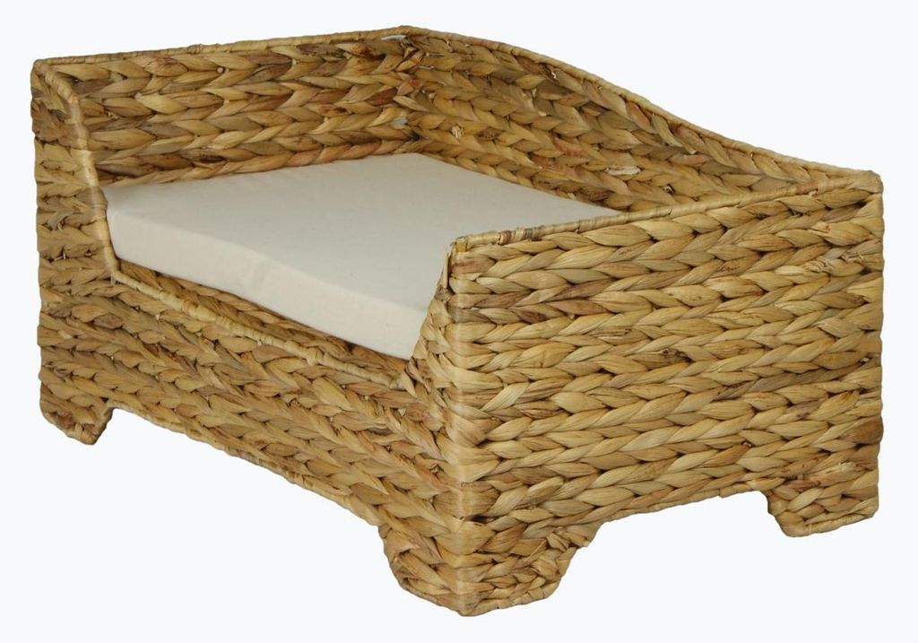 animal-design Katzenbett aus Wasserhyazinthe, Katzenliege Produktbild 
