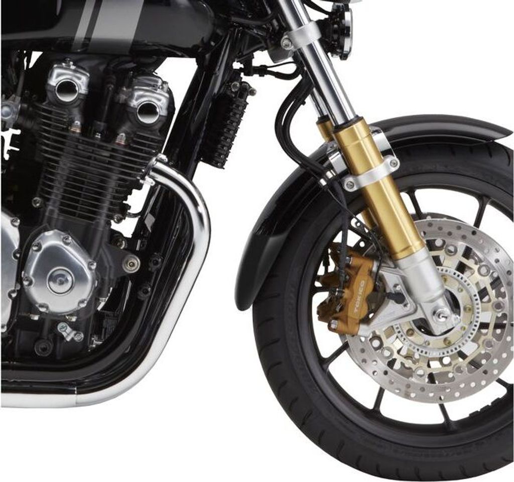 PUIG 9822N Verlängerung des vorderen Schutzblechs passend fuer HONDA CB1100RS Schwarz