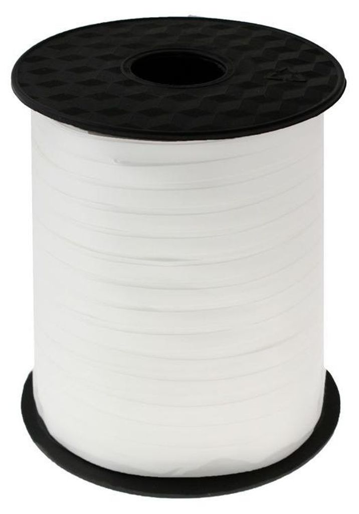 Ruban élégant blanc pastel - 500 yards (458 m) - Parfait Image du produit 