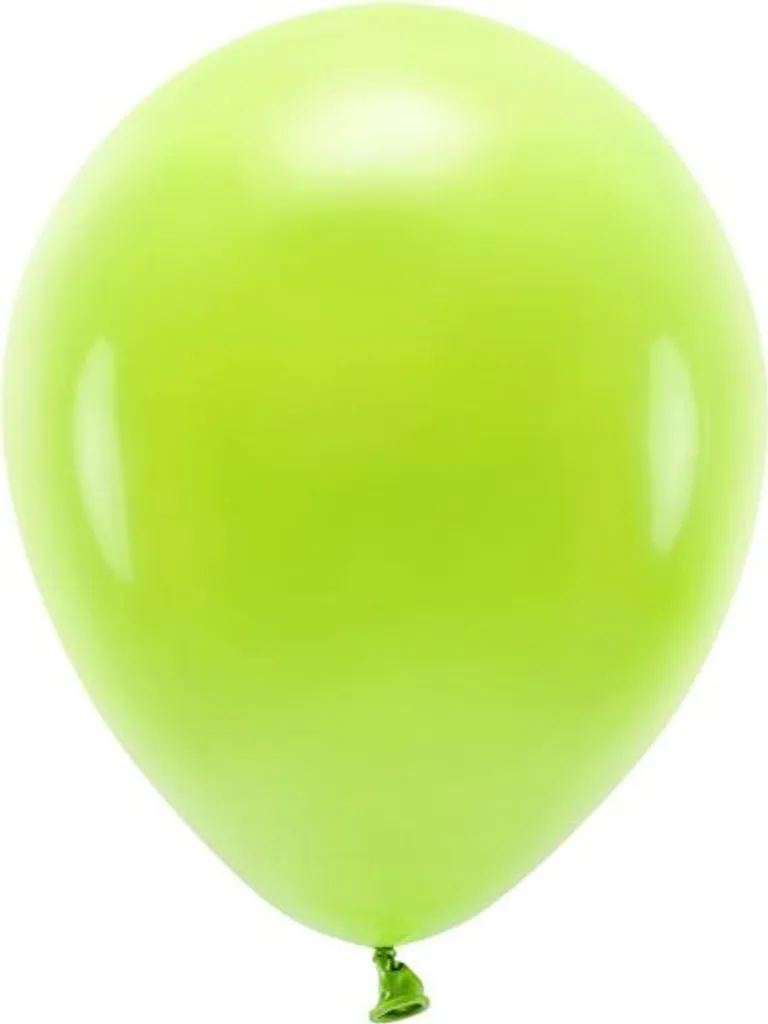 Ballons de Baudruche Vert Pastel 30cm Lot de 100 en Latex Naturel Bio