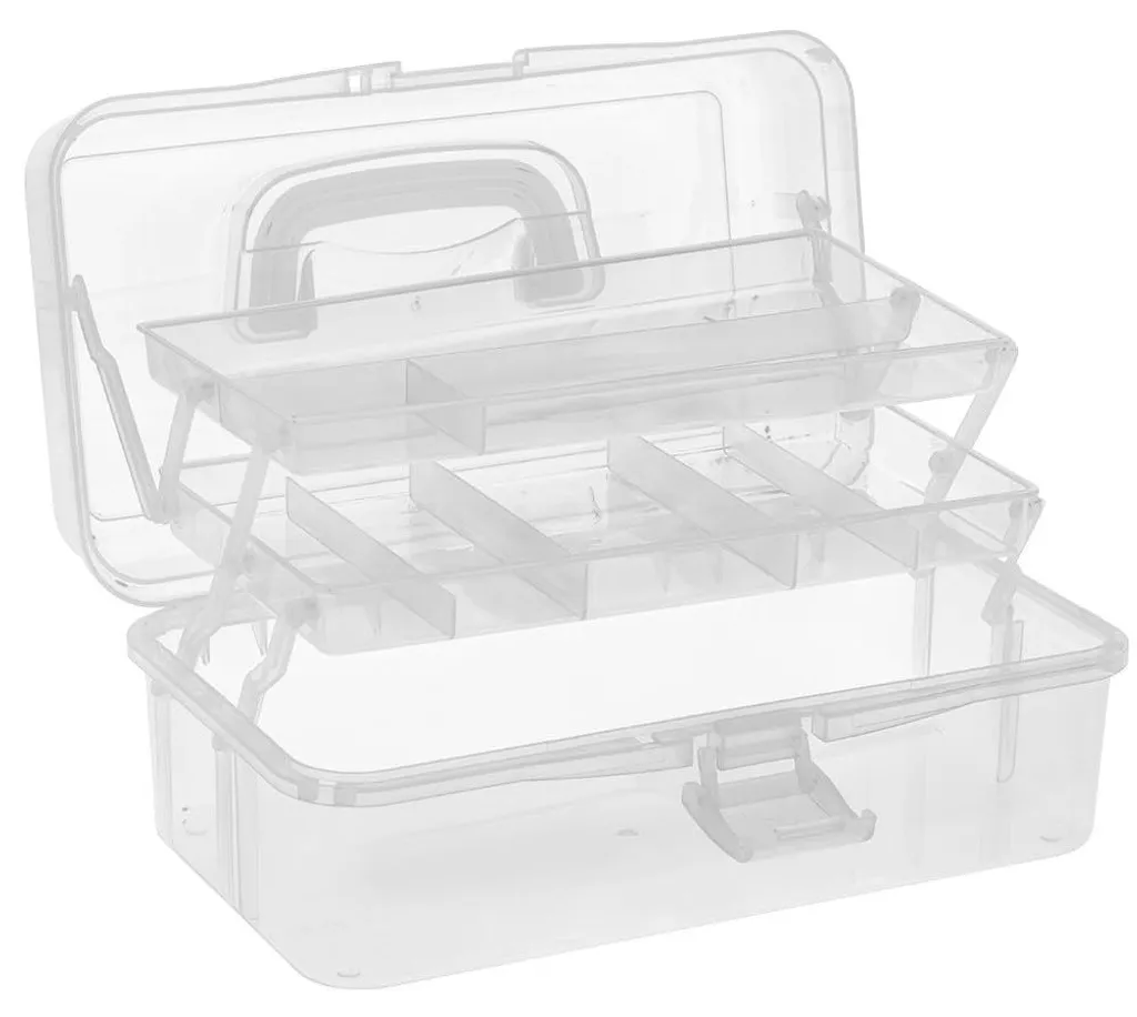 Organisateur de Loisirs Créatifs et Perles : Boîte de Rangement de 9L