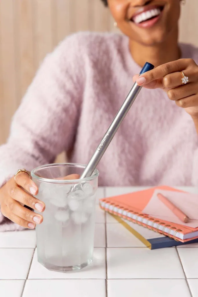 Recensione LifeStraw Sip Midnight Blue | Filtro Acqua Viaggio Acciaio - 7