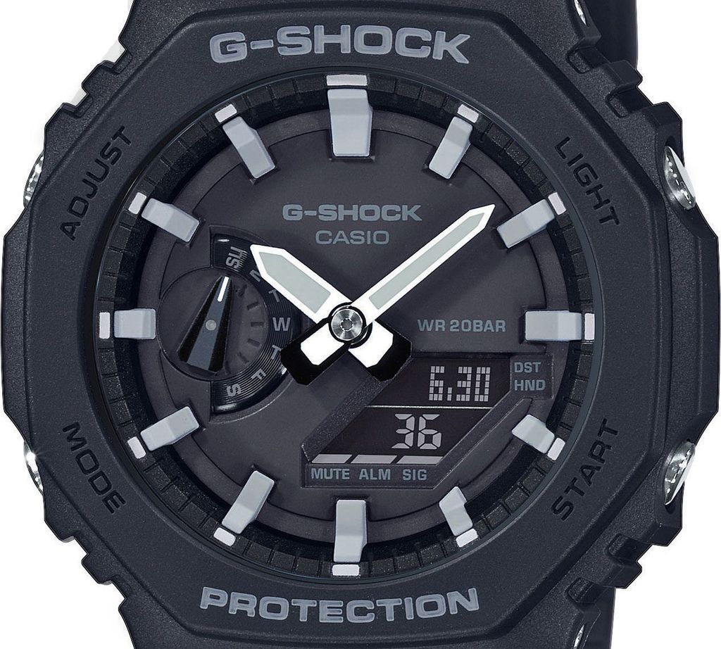 Casio G-Shock Uhr GA-2100-1AER Armbanduhr analog digital Produktbild 12