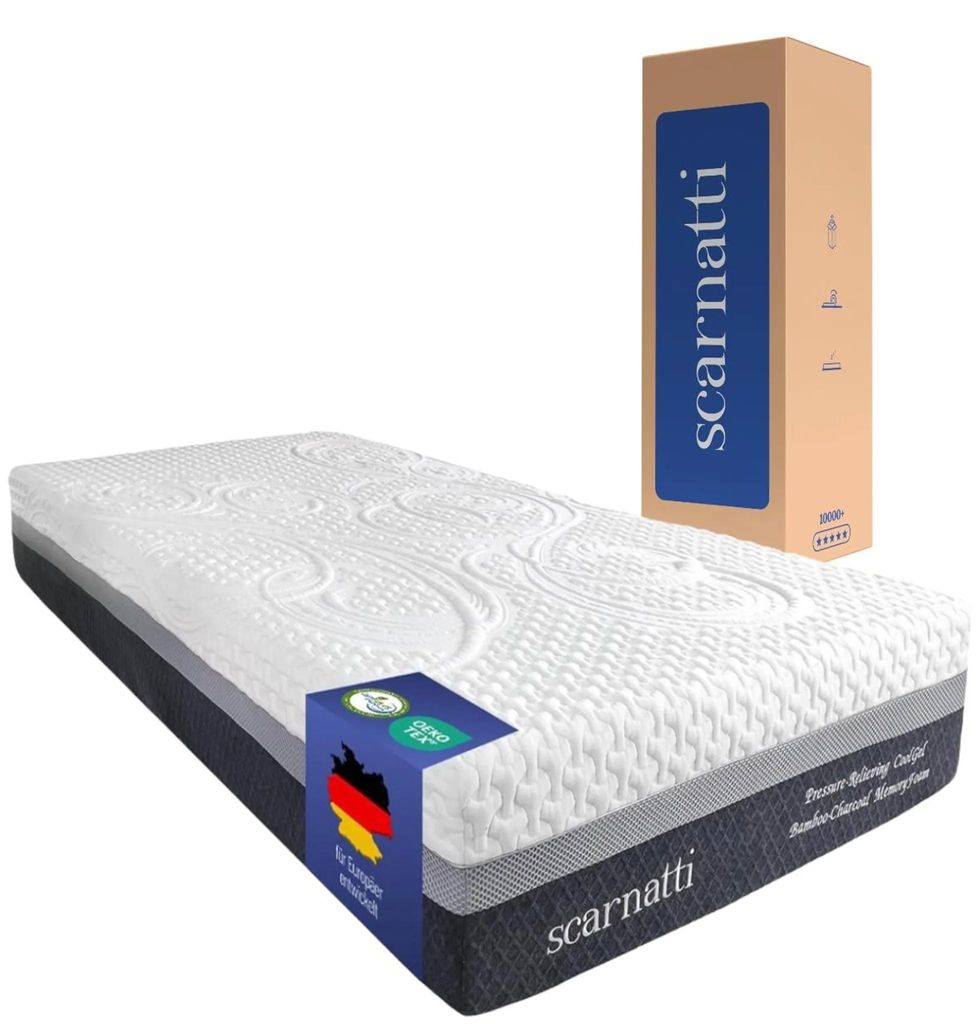 Visco-Matratze 180x200 Höhe 27 – ergonomische orthopädische Produktbild 