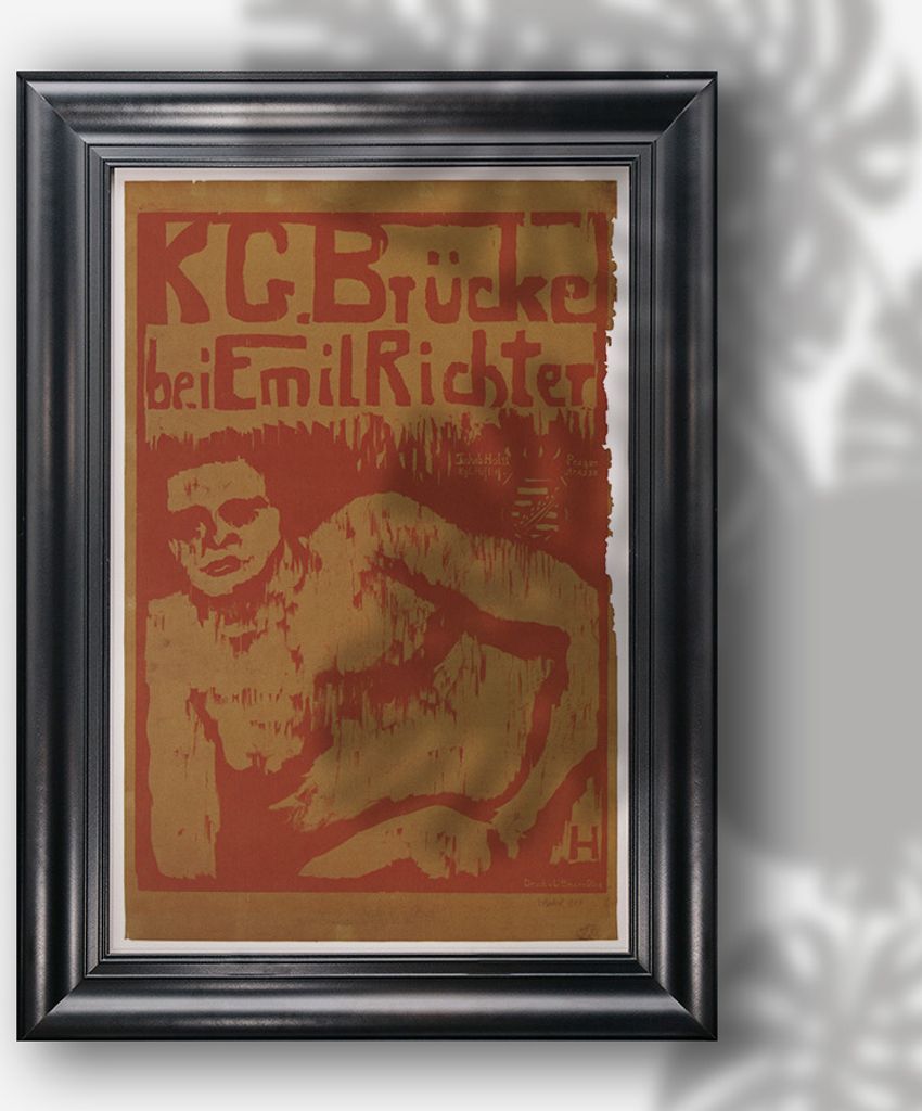 Modisches Plakat - Ausstellung zur Kreativität - A4 (21 cm x 29,7 cm)
