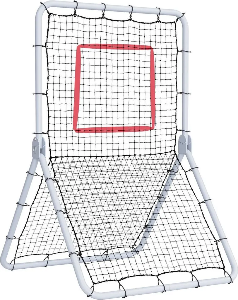 Filet de rebond baseball et softball 3,5 x 6 pieds avec 5 angles réglables