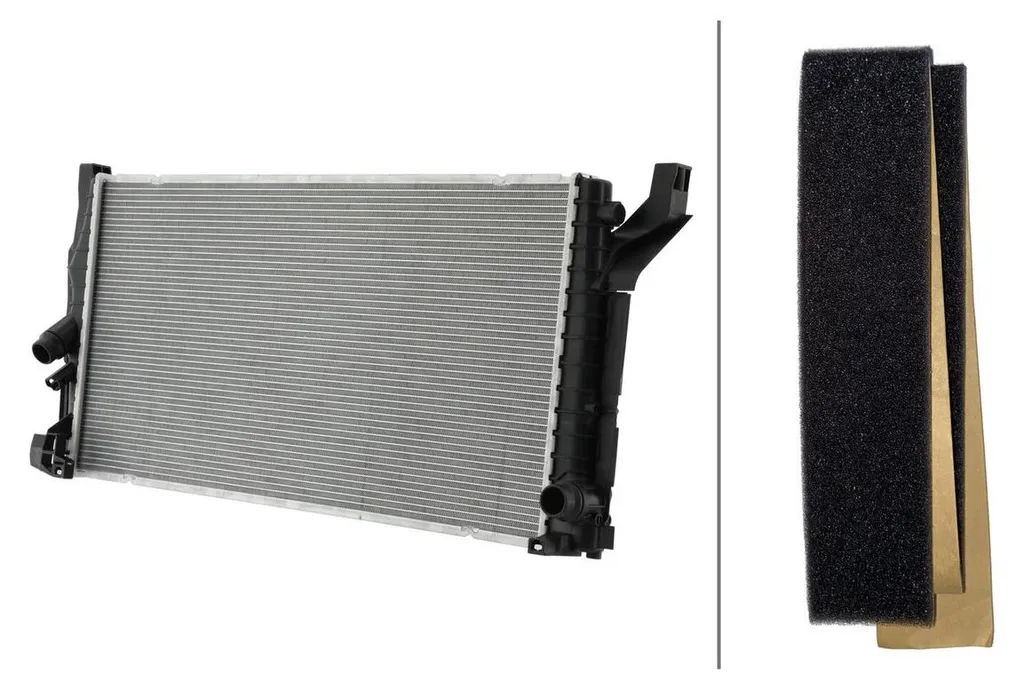 Radiateur Moteur HELLA Ailettes Soudées 680x350 mm MINI Cooper S