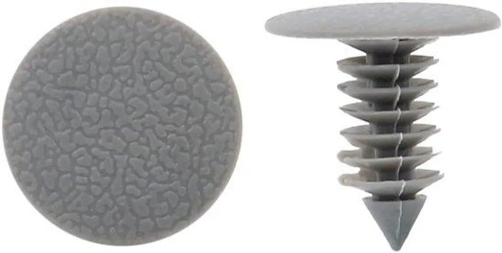 Clips de fixation voiture gris haute résistance pour panneau de porte