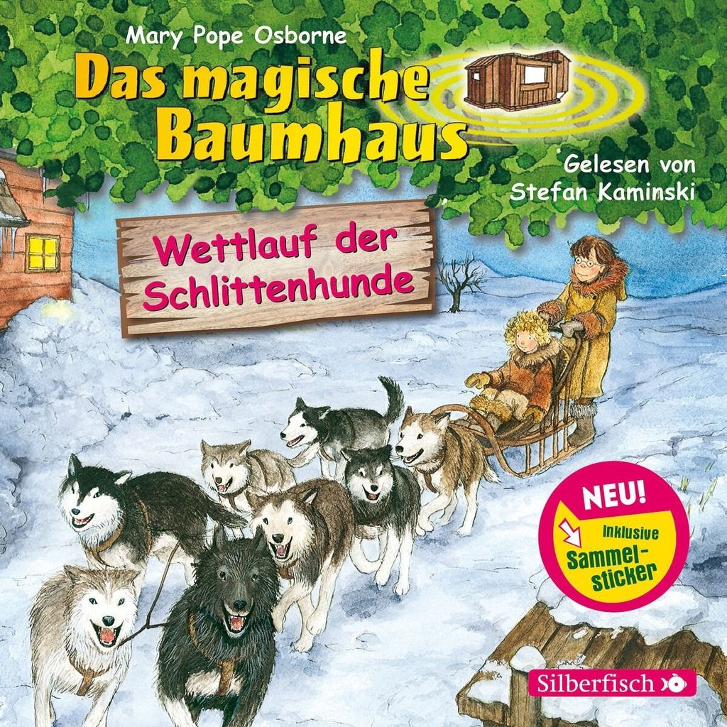Wettlauf der Schlittenhunde