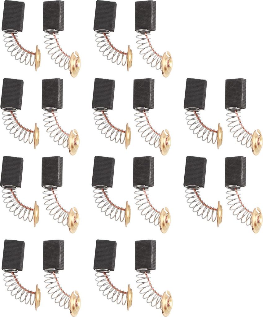 20-teiliges Kohlebürsten-Set (5x11x16mm) aus Kupfer für Bohr- und Schleifmaschinen