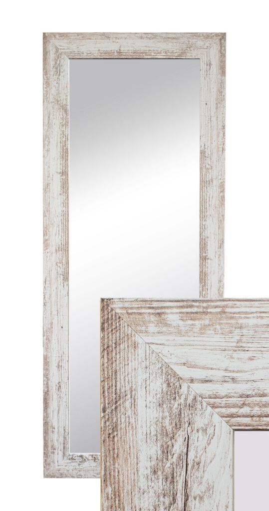 Spiegelprofil 70/15, Außenmaße 50 x 120 cm, Canyon White Pine