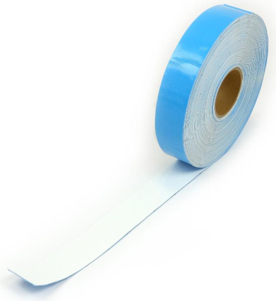 Witterungsbeständiges Bodenband Weiß 50 mm x 30 m x - Weiß - Glatt - High - density polyethylene (HDPE) - 1,3 mm - In - & Outdoor - Nutzung - JO...