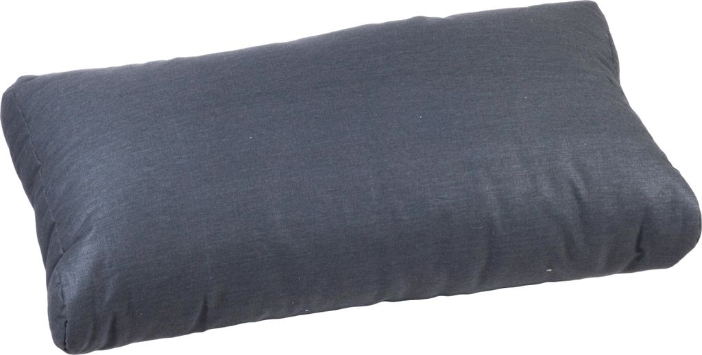 Bavlněný polštář do obývacího pokoje 80 x 40 cm antracitový Obrázek produktu 