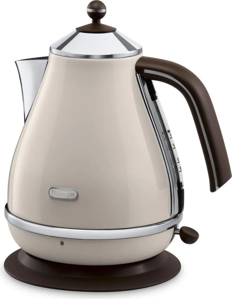 DeLonghi Icona Vintage KBOV 2001 - Bollitore Elettrico 1.7L Acciaio