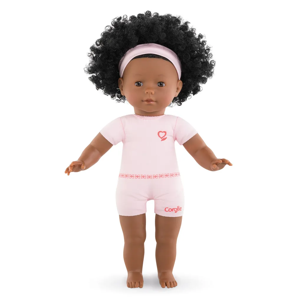 Poupée Corolle Pauline 36cm Cheveux Châtains et Yeux Dormeurs avec Vanille