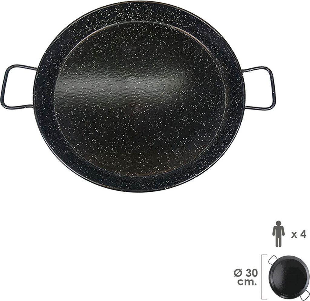 Smaltovaná pánev na paellu 30 cm 53402 Obrázek produktu 