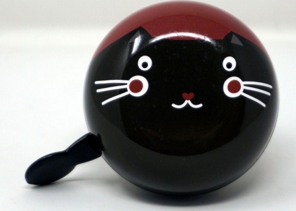 Ding Dong Fahrradklingel Ø 80mm Katze Produktbild 