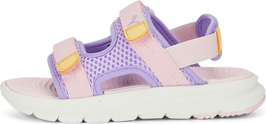PUMA Evolve Sandalen Kinder 05 - vivid violet/pearl pink/light straw 34.5