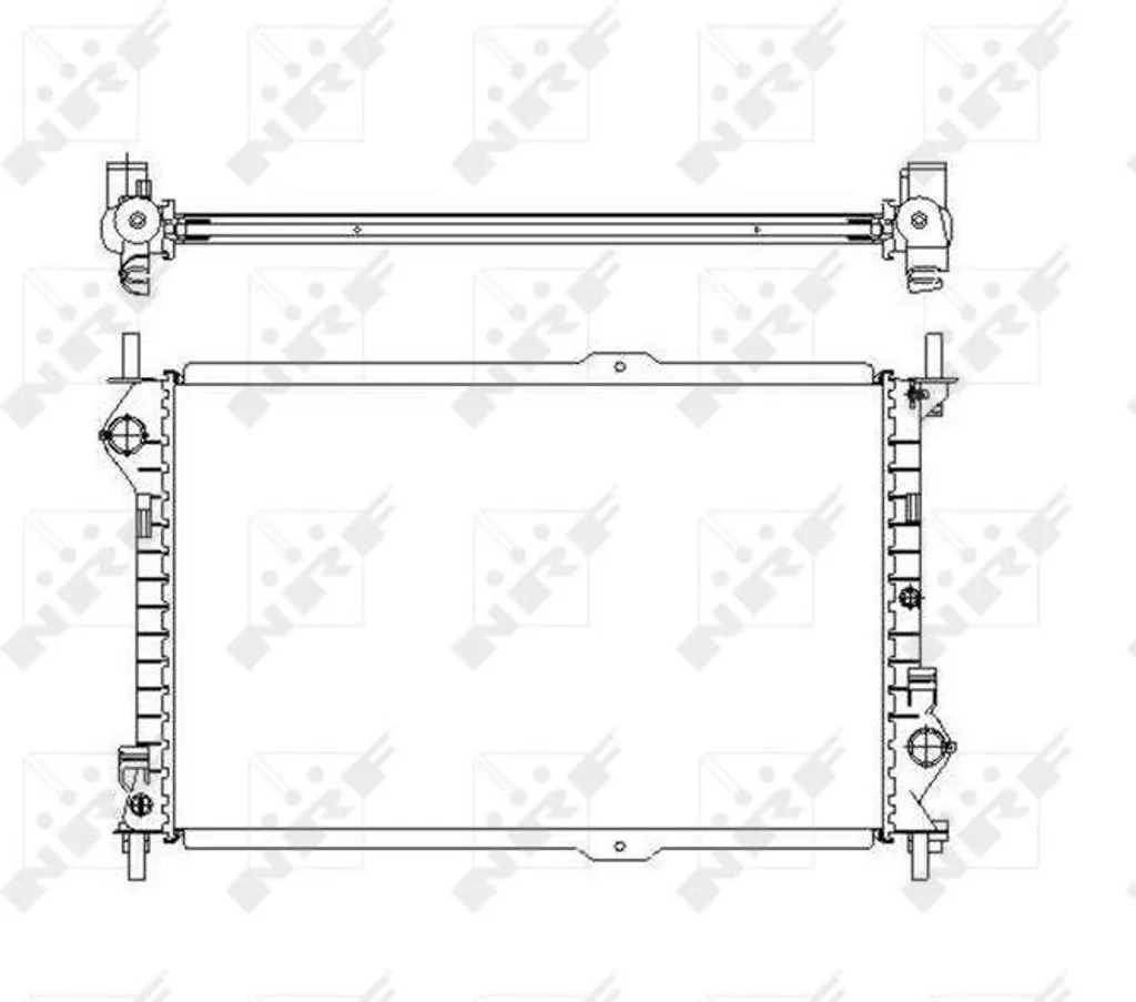 Radiateur de refroidissement moteur Ford Tourneo Connect - Qualité OE