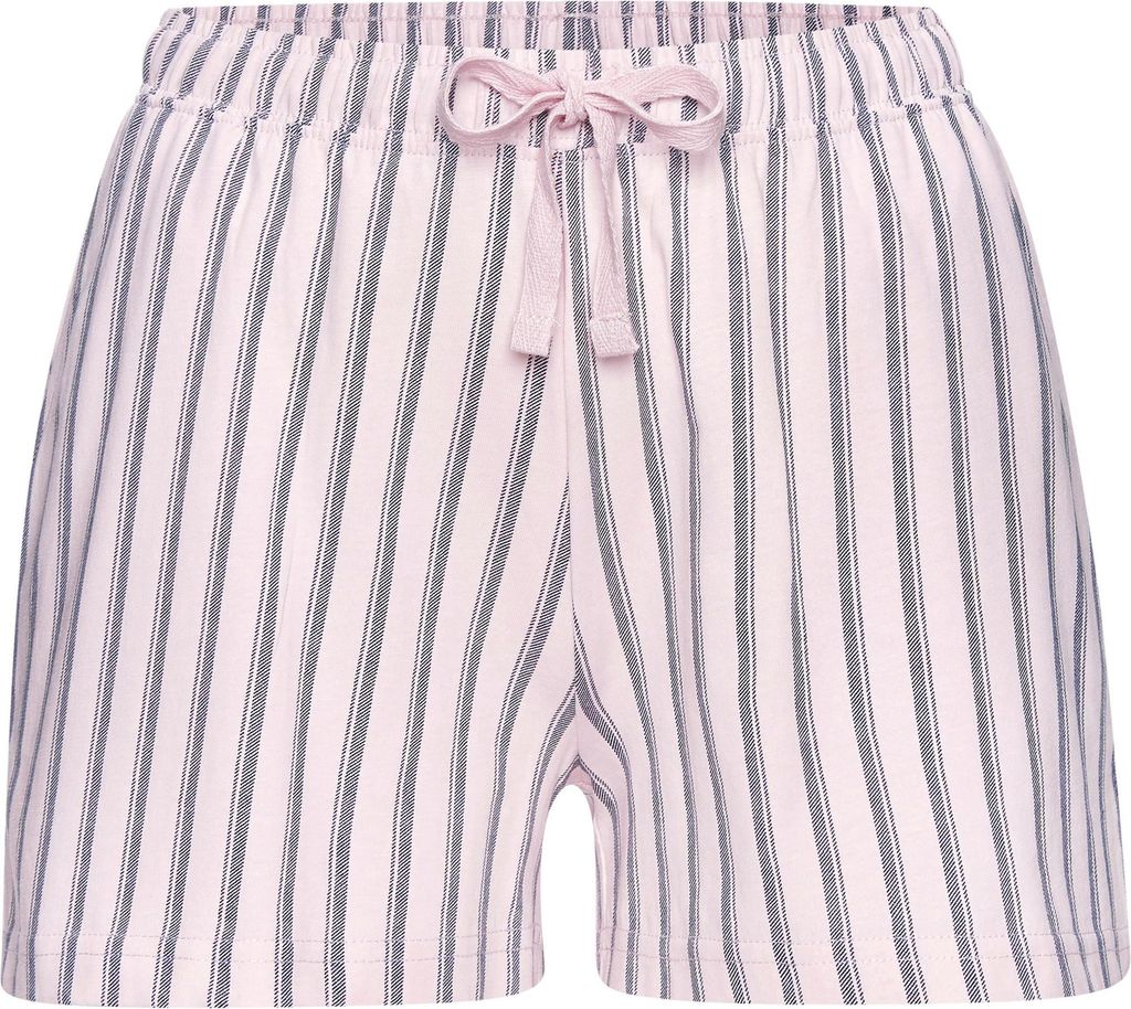 Vivance Dreams Pyjamashorts 2 -teilig rosa-blau-gemustert Größe 48/50