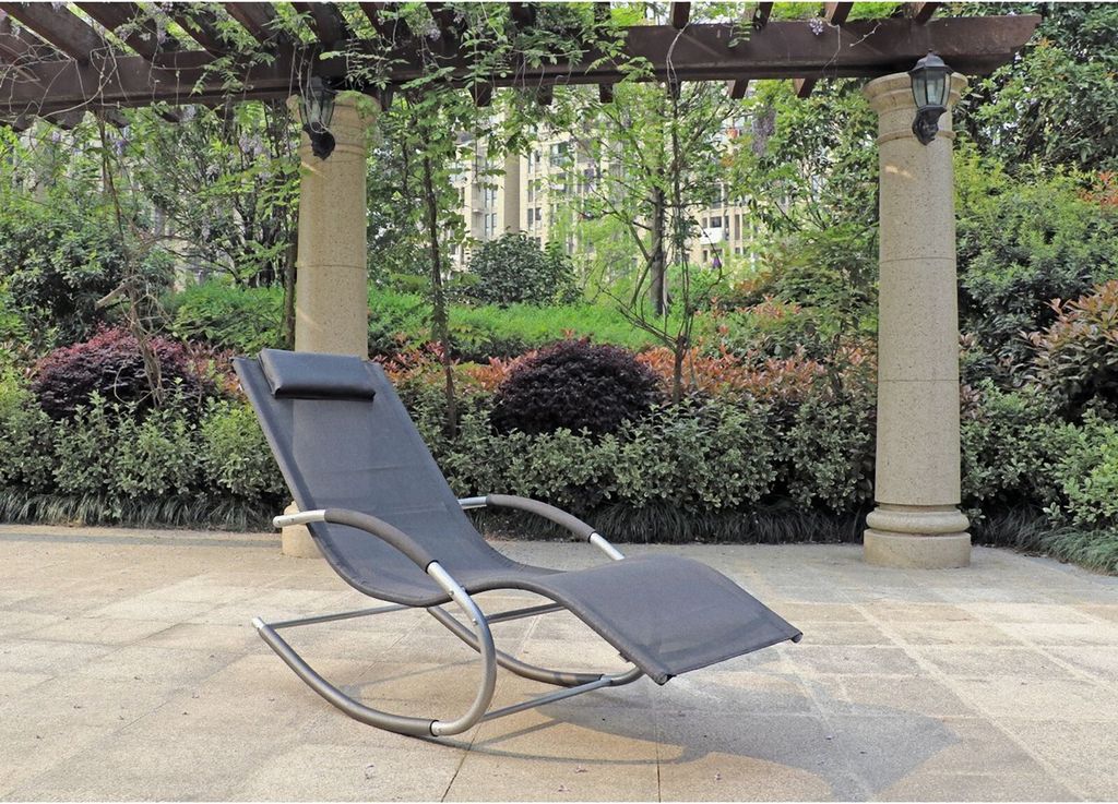 Lehátko Garden Pleasure Naxos černá ocel Obrázek produktu 4
