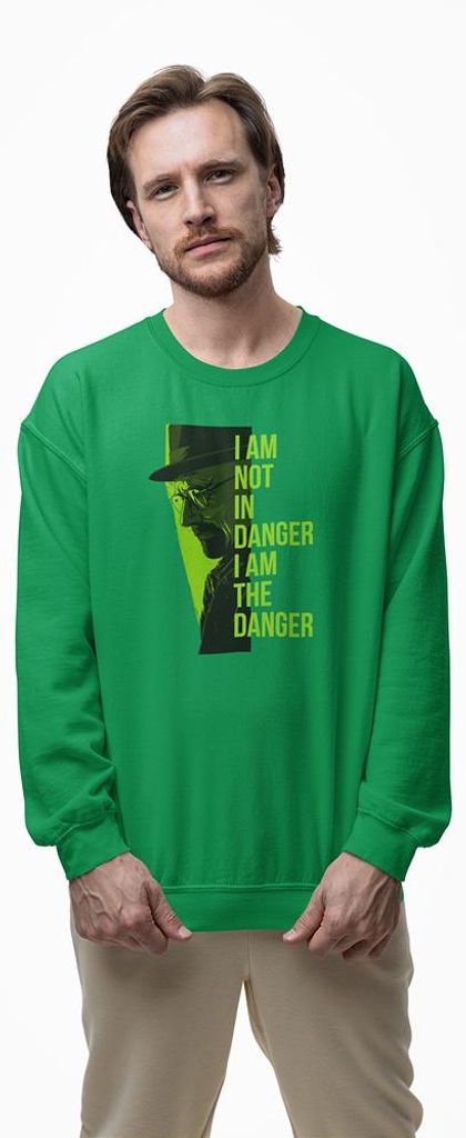 D&B Design Uni Pullover SWMO00014 Breaking Bad Grün-Größe S