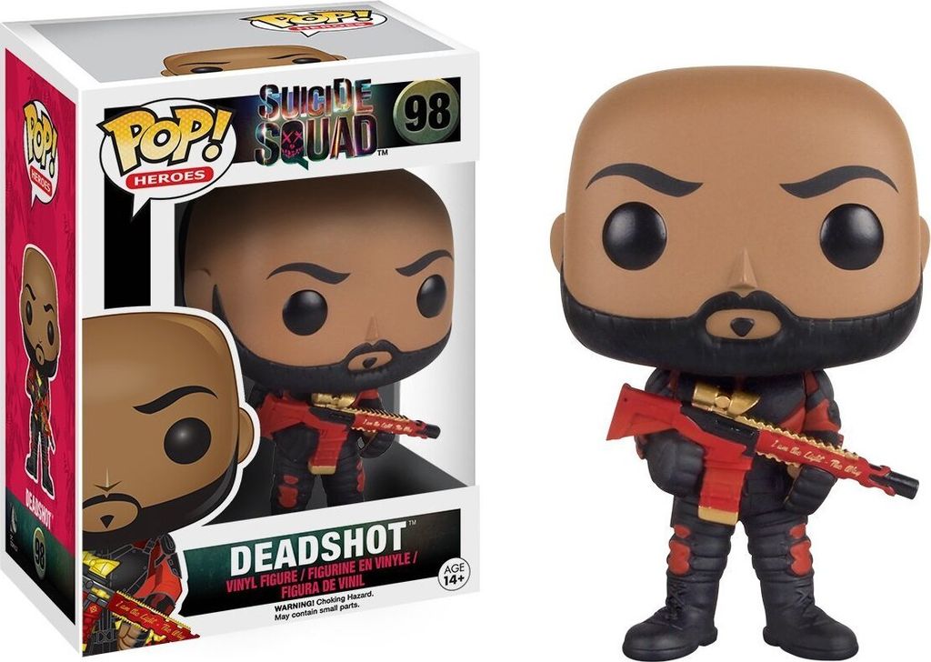 FUNKO POP CULTURE DC COMICS SUICIDE SQUAD DEADSHOT FIGUR NEU! Funko