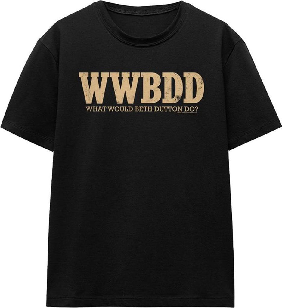 Yellowstone - "What Would Beth Dutton Do" T-Shirt für Damen TV27741 (XL) (Schwarz)
