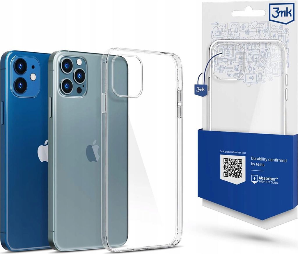 Etui na telefon Apple iPhone 12/12 Pro - 3mk Clear Case