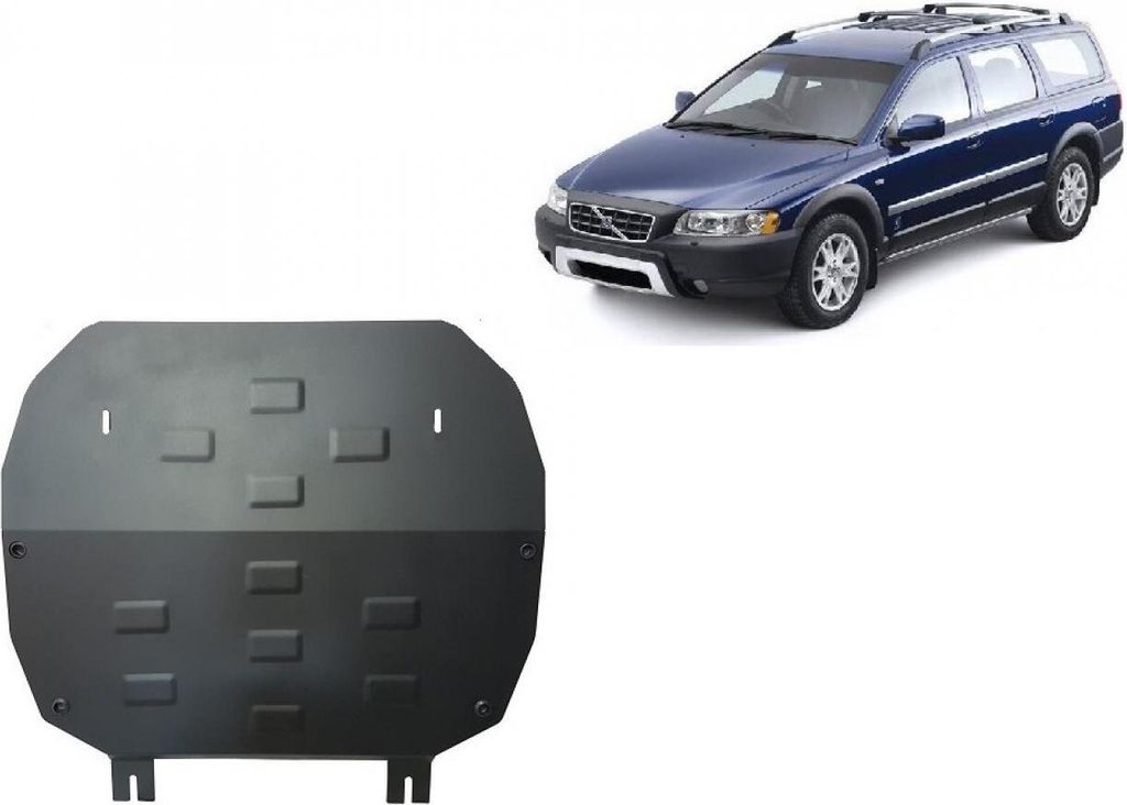 Stahl Unterfahrschutz für Motor Volvo XC70 Cross Country