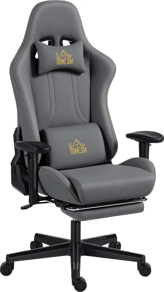 Fauteuil Gamer Ergonomique contre le Mal de Dos et Nuque Raide