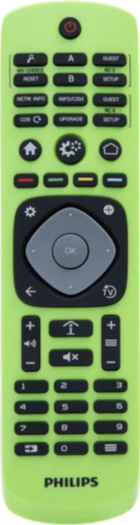Télécommande Philips à gros boutons pour simplifier la TV