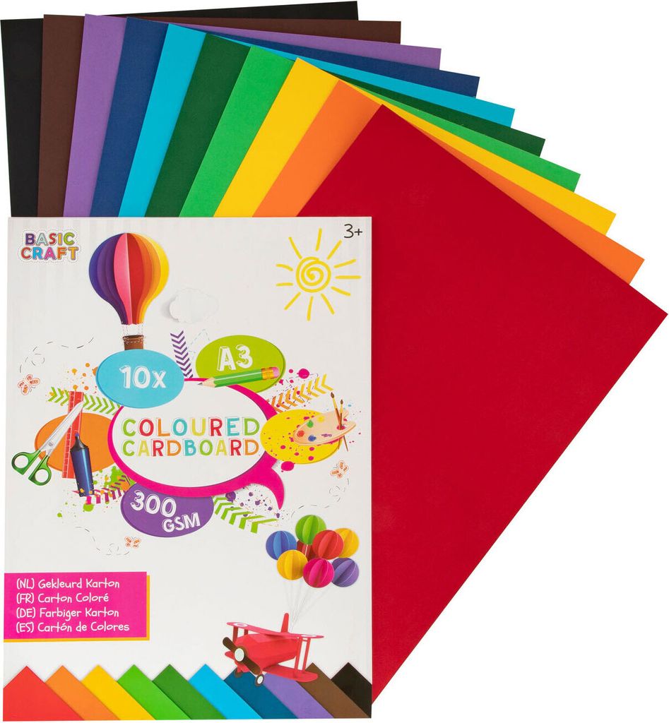 Creative Craft Group Colored Papp A3 10 Blätter, 300 Mobiltelefon