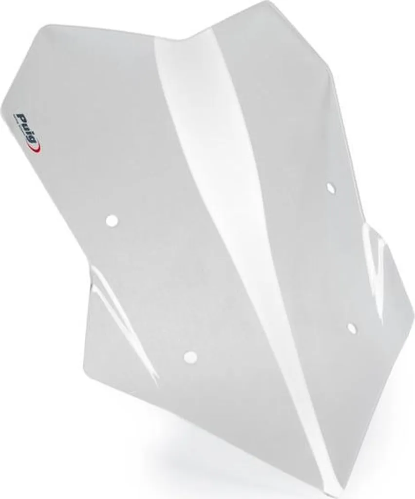 Saute-vent Moto PUIG Sport pour Yamaha en Acrylique Transparent 425mm