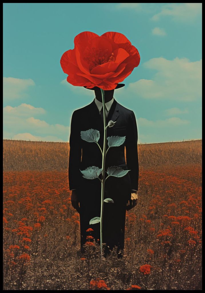 Poster 68x98cm Beobachter hinter Maku