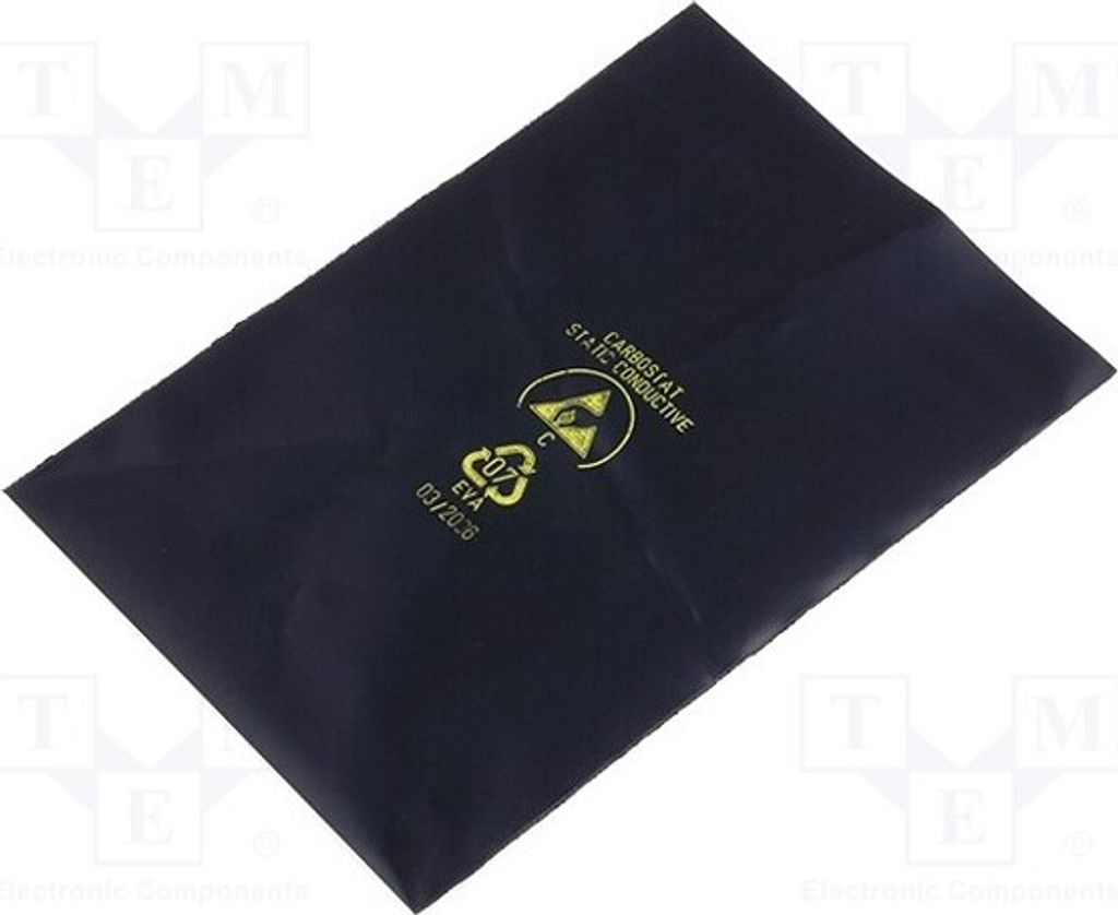 10x Schutzbeutel schwarz L: 150mm 10÷100kΩ -Taschen und Folien Thk: 80um W: 100mm