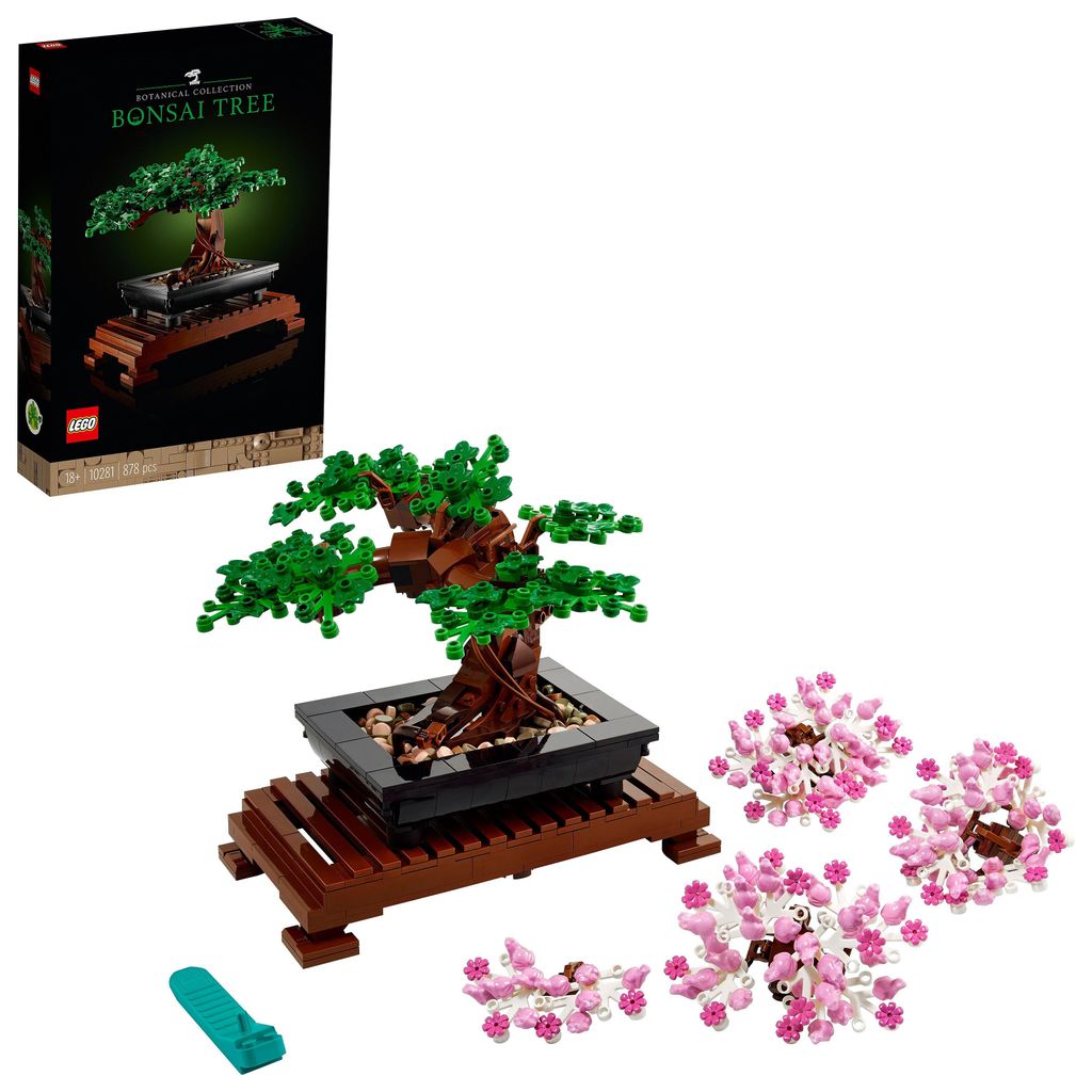 LEGO Creator Expert, Drzewko Bonsai, Dekoracja do Domu, Zdjęcie produktu 