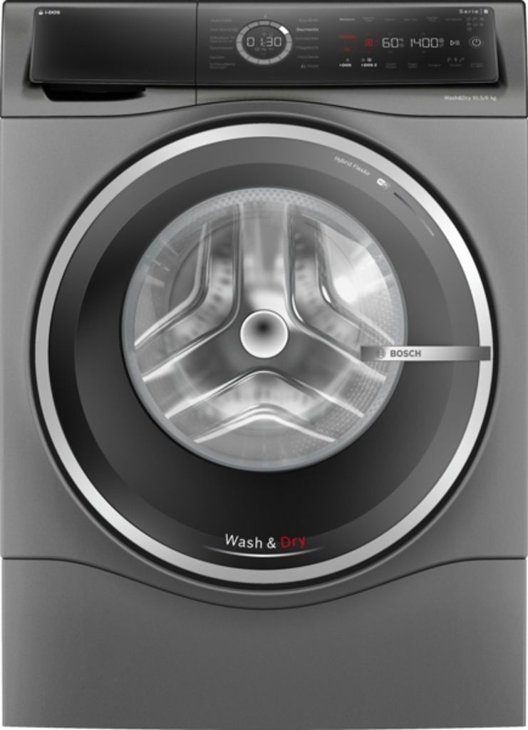 Bosch WNC254AS0 Waschtrockner Iron Assist Nachlegefunktion Produktbild 