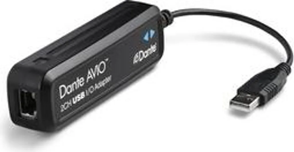 Convertisseur Dante AVIO USB 2x2 Interface Réseau Audio pour PC et Mac - 2