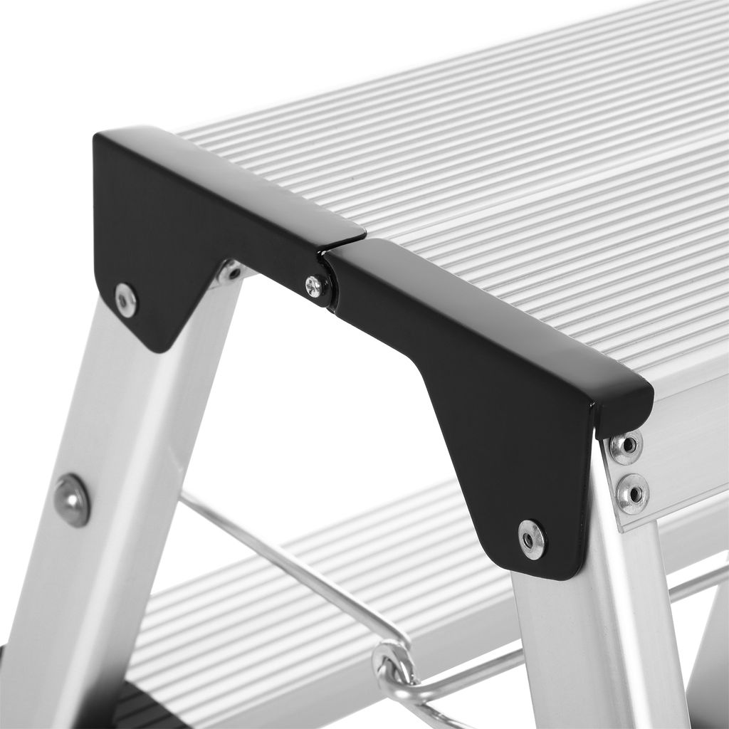 SONGMICS Leiter, Trittleiter, Aluleiter mit 3 Stufen, Produktbild 6