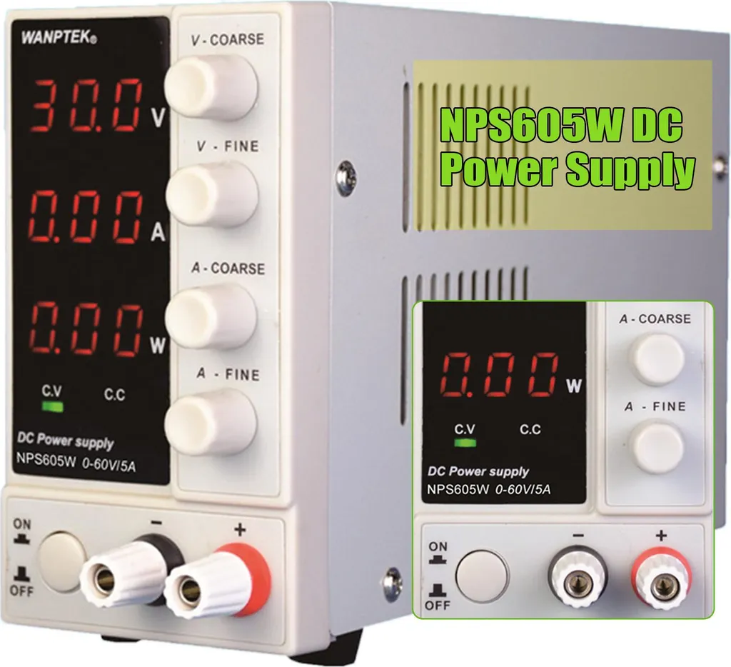 Alimentation réglable 60V 5A 300W - Évitez les courts-circuits fatals
